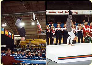 1997 : Exhibice při Mistrovství Evropy - George Nissen (83 let)